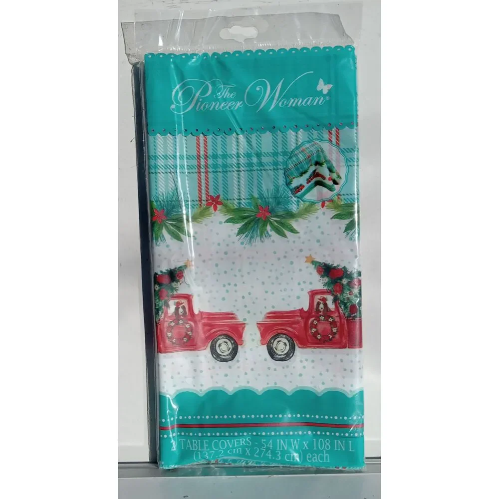 Pioneer Woman Christmas Partyware / Disposable Holiday Tableware- New (Choose)
